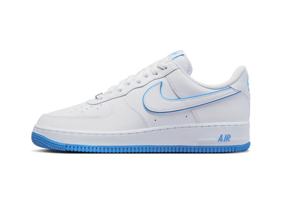 Nike Air Force 1 Blanc Bleu