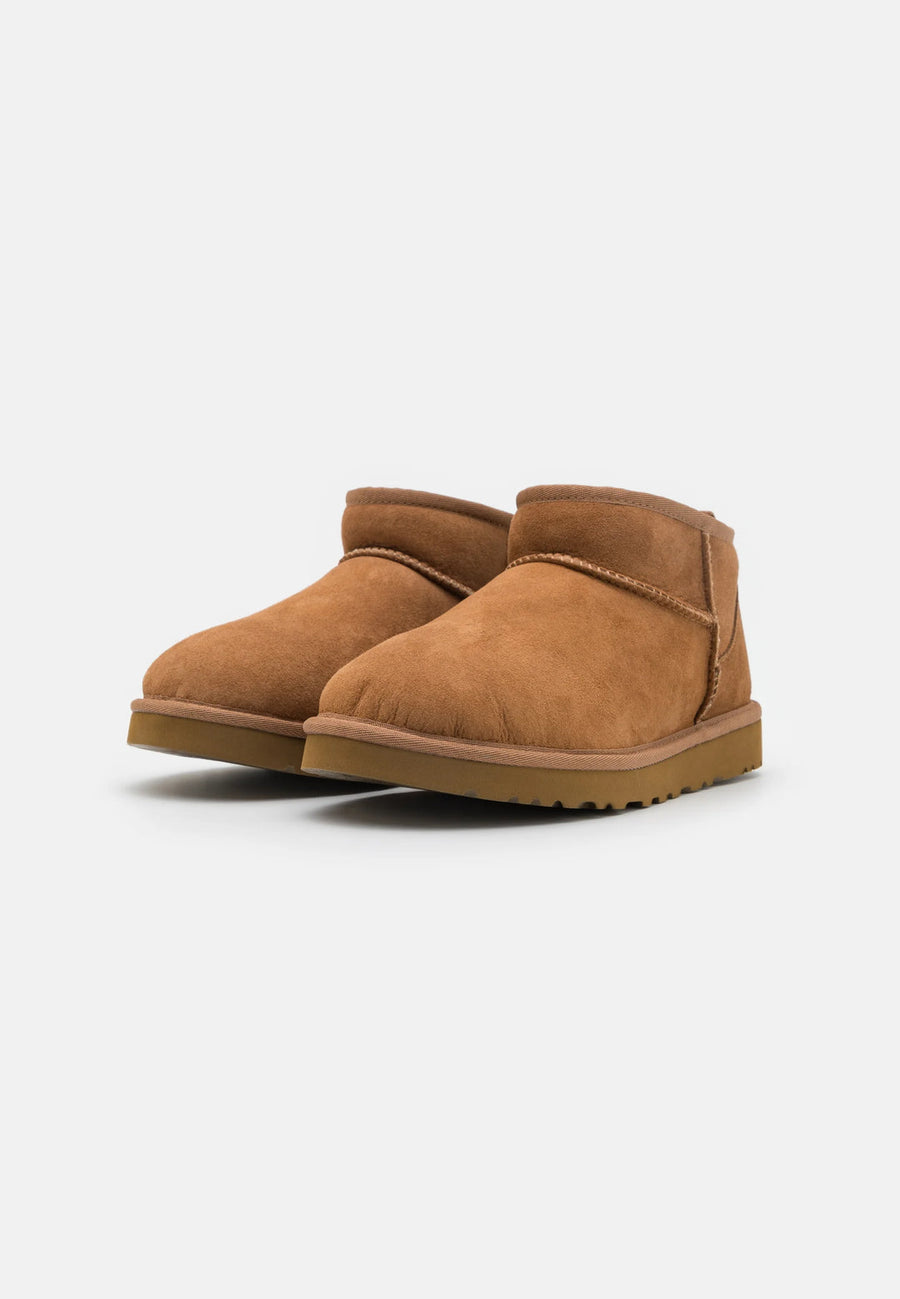 UGG - CLASSIC ULTRA MINI Brown - Ankle boots 